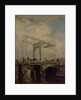 A Drawbridge in a Dutch Town, 1875 by Jacob Henricus or Hendricus Maris
