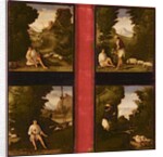 Scenes from Tebaldeo's Eclogues, c.1505 by Andrea Previtali