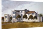 View of Sir Noel de Caron's House, 1809 by School English
