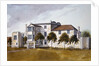 View of Sir Noel de Caron's House, 1809 by School English