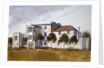 View of Sir Noel de Caron's House, 1809 by School English