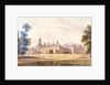 The South-West view of Kensington Palace, 1826 by John Buckler