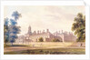 The South-West view of Kensington Palace, 1826 by John Buckler