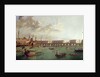 View of Old London Bridge by School English