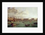 View of Old London Bridge by School English
