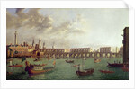 View of Old London Bridge by School English