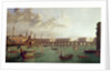 View of Old London Bridge by School English