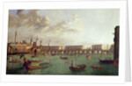 View of Old London Bridge by School English