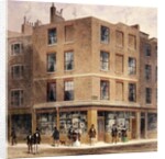 Alderman Moon's print shop, by Thomas Hosmer Shepherd