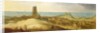 A view of Egmond Abbey by Claes Jacobsz. van der Heck