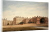 The Treasury and houses in Downing Street from St. James's Park by John Buckler