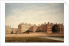 The Treasury and houses in Downing Street from St. James's Park by John Buckler