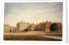 The Treasury and houses in Downing Street from St. James's Park by John Buckler