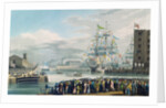 The Opening of St. Katharine Docks, Saturday the 25th October 1828 by Edward Duncan