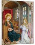 The Annunciation by Master of Liesborn