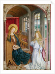 The Annunciation by Master of Liesborn