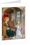 The Annunciation by Master of Liesborn