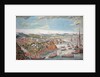 A View of the Taking of Quebec, September 13th 1759 by English School