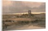 Kirkstall Abbey, Yorkshire - Evening by Thomas Girtin