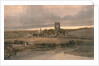 Kirkstall Abbey, Yorkshire - Evening by Thomas Girtin
