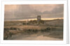 Kirkstall Abbey, Yorkshire - Evening by Thomas Girtin