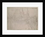 The Minster at Aachen, 1520 by Albrecht Dürer or Duerer