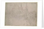 The Minster at Aachen, 1520 by Albrecht Dürer or Duerer