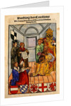 Frederick IV, Duke of Austria, declaring his fealty to the Emperor at the Council of Constance by Ulrich von Richental
