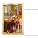 A scene from The Council of Constance by Ulrich von Richental