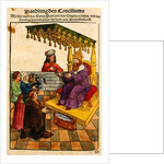 Sigismund performs his feudal duties at the Council of Constance by Ulrich von Richental
