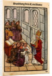 A scene from the Council of Constance by Ulrich von Richental