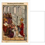 A scene from the Council of Constance by Ulrich von Richental