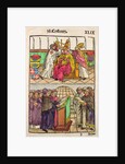 Pope Martin V is installed to the Papacy at the Council of Constance by Ulrich von Richental
