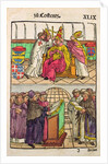 Pope Martin V is installed to the Papacy at the Council of Constance by Ulrich von Richental
