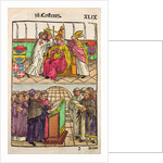 Pope Martin V is installed to the Papacy at the Council of Constance by Ulrich von Richental