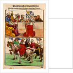 The Duke of Bayern receives his Feudal rights from the Emperor at the Council of Constance by Ulrich von Richental