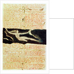 Two nostrils bent down to the deep... by William Blake