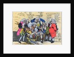Caricature of Georgian Surgeons at work, 1793 by Thomas Rowlandson