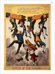 State of the Nation, 10th June 1829 by English School