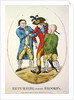 Returning from Brooks's, 1784 by James Gillray