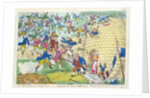 Blessings of Britain - or Swarm of Tax Gatherers, 1817 by English School