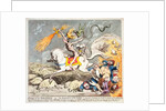 Presages of the Millennium, published by Hannah Humphrey in 1795 by James Gillray