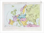 L'Europe en 1871, 1871 by Paul Hadol