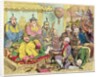 Reception of the Diplomatique and his Suite at the Court of Pekin, c.1793 by James Gillray