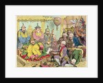 Reception of the Diplomatique and his Suite at the Court of Pekin, c.1793 by James Gillray