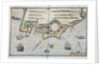 A Map of the coastline of Brittany, 1588 by European School