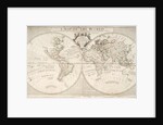 A Map of the World by John and Maxwell John Senex
