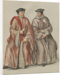 Elizabethan judges in their robes by Lucas de Heere