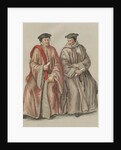 Elizabethan judges in their robes by Lucas de Heere