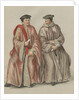 Elizabethan judges in their robes by Lucas de Heere